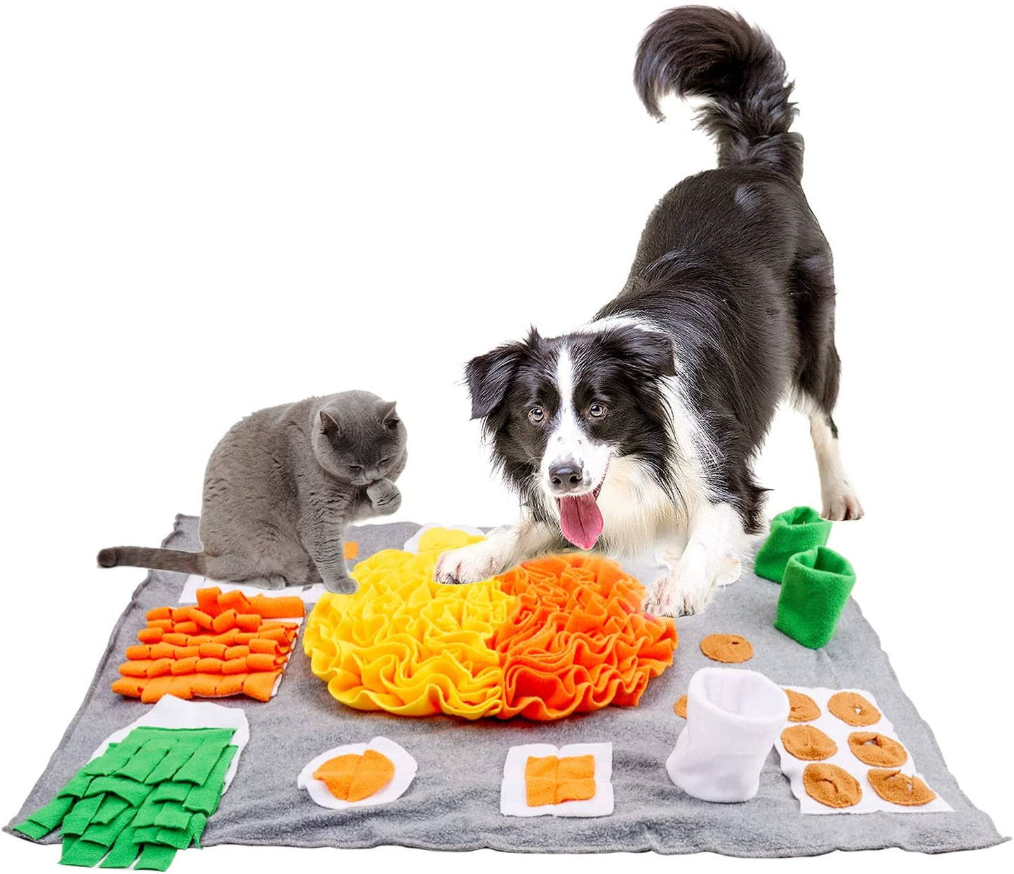 HAWSON Pet Snuffle Mat for Dogs,Large Snuffle Mat for Dogs,Durable Interactive Dog Toys Encourages Natural Foraging Skills